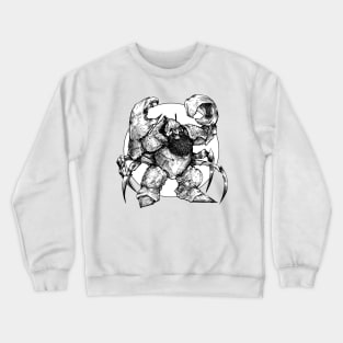 Dwarven Crab-Battle-Rager Crewneck Sweatshirt